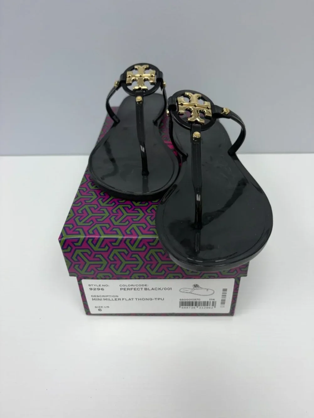 Tory Burch Mini Miller Jelly Sandals